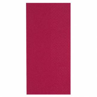 Middagsserviet, ABENA Gastro, 3-lags, 1/8 fold, 40x40cm, bordeaux, nyfiber