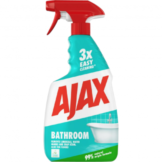 Kalkfjerner, Ajax Bathroom, 750 ml, klar-til-brug, uden farve, med parfume