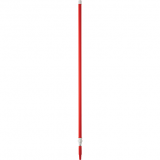 Teleskopskaft med gevind, Vikan, rød, aluminium/PP, 158-278 cm *Denne vare tages ikke retur*