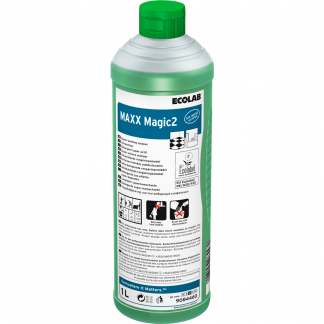 Grundrens, Ecolab MAXX Magic 2, 1 l, med farve og parfume