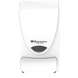 Dispenser, SCJ Professional, 1000 ml, hvid, med sort logo