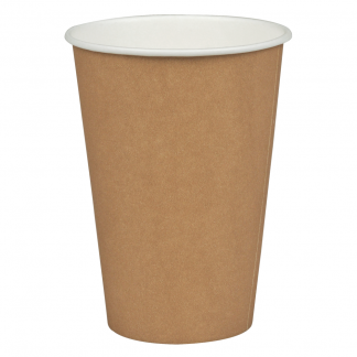 Kaffebæger, ABENA Gastro, 9,3cm, Ø7cm, 20 cl, 22 cl, brun, pap/PE, 7,5 oz
