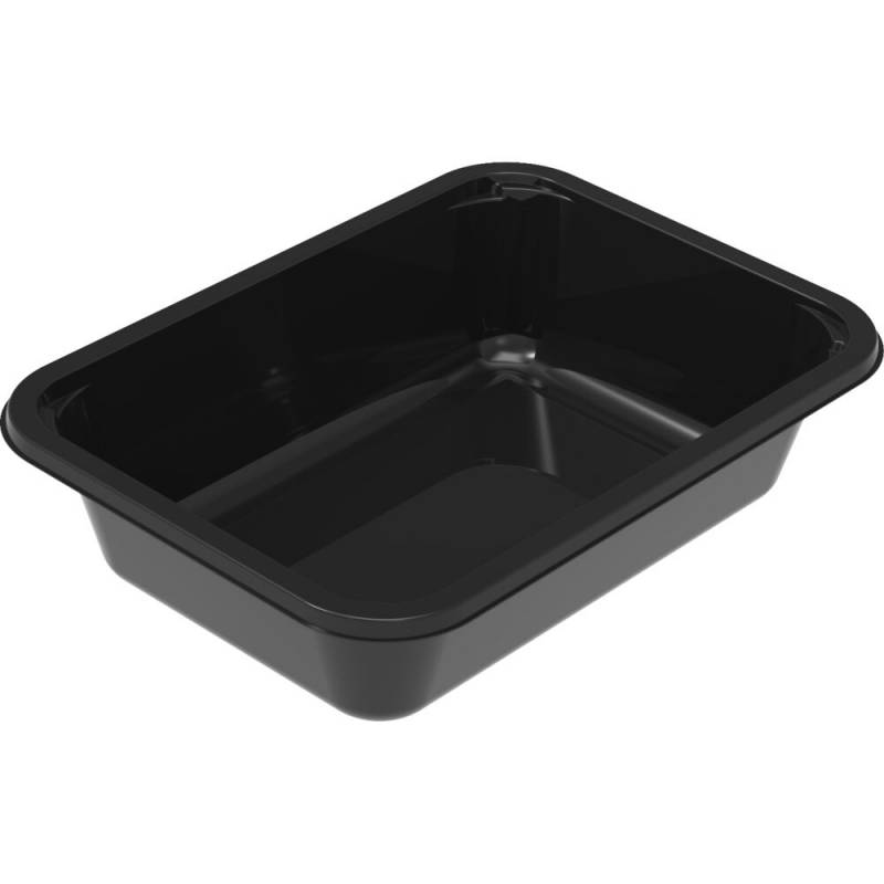 Bakke, 2187-1G, 18,7x13,7x4,6cm, 765 ml, sort, CPET, 1-rums