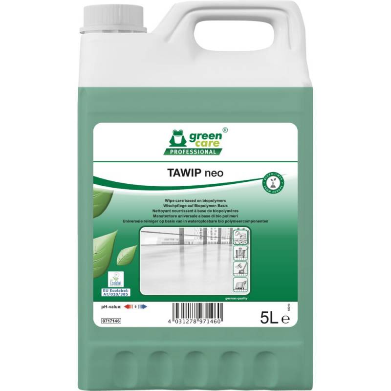 Gulvpleje, Green Care Professional TAWIP Neo, 5 l, med polymerer, farve og parfume