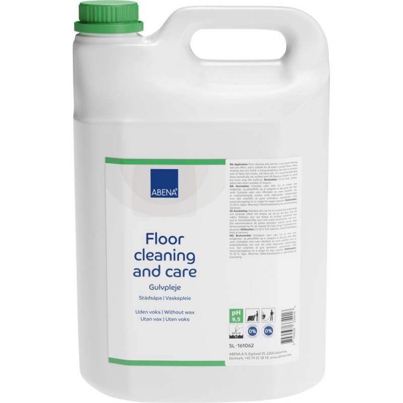 Gulvpleje, ABENA, 5 l, uden voks, farve og parfume