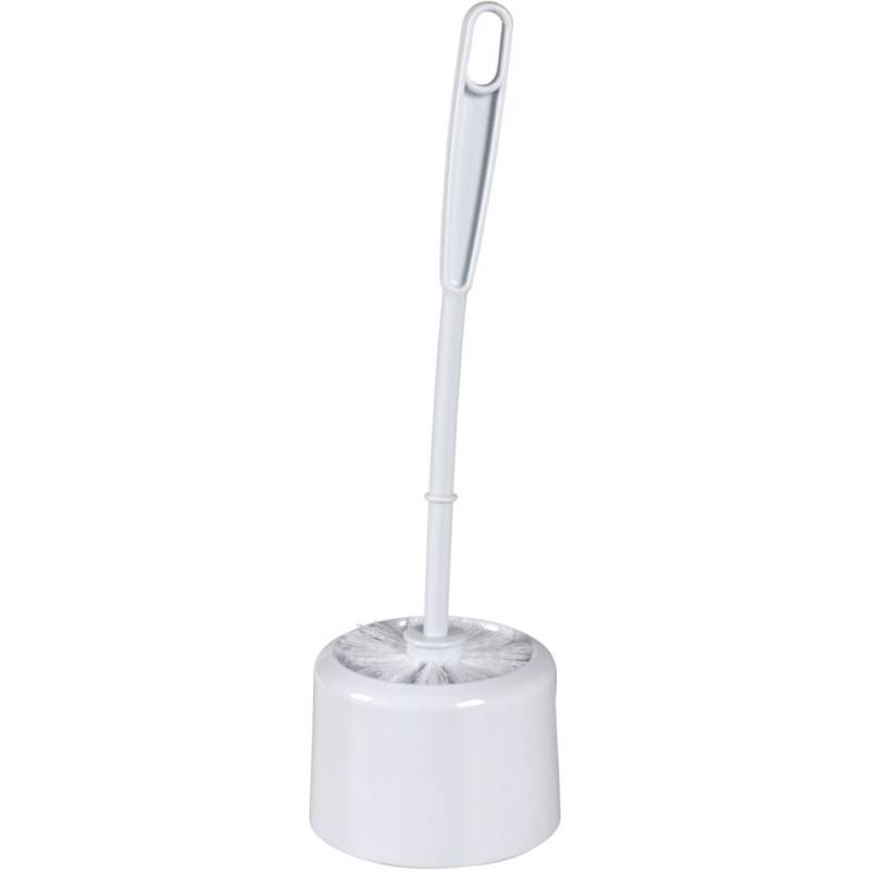 Toiletb&oslash;rste, 35cm, &Oslash;8cm, hvid, PP