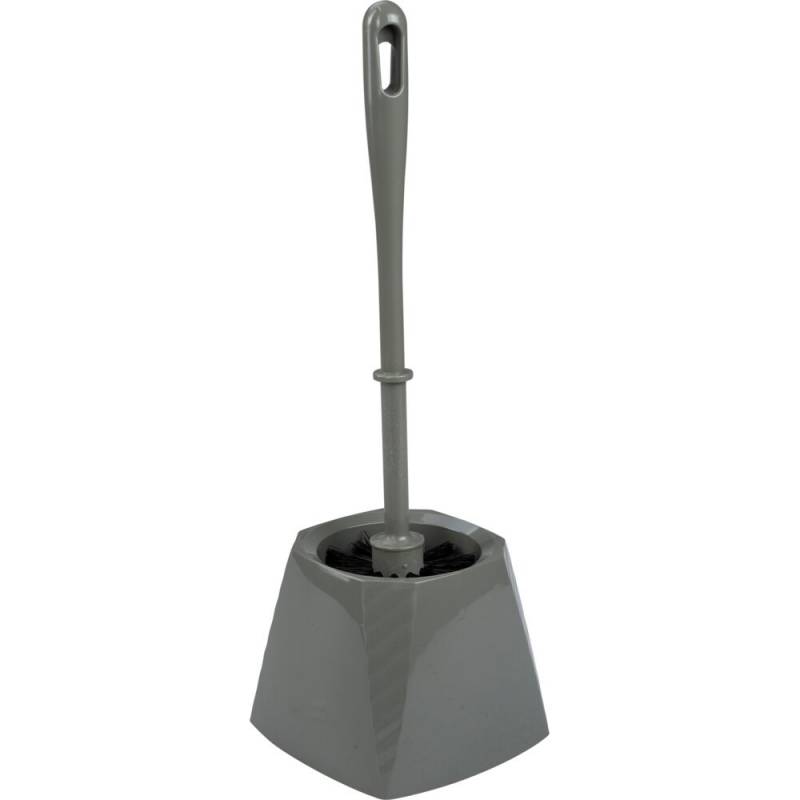 Toiletb&oslash;rste, Minatol, 35cm, &Oslash;8cm, gr&aring;, genanvendt plast
