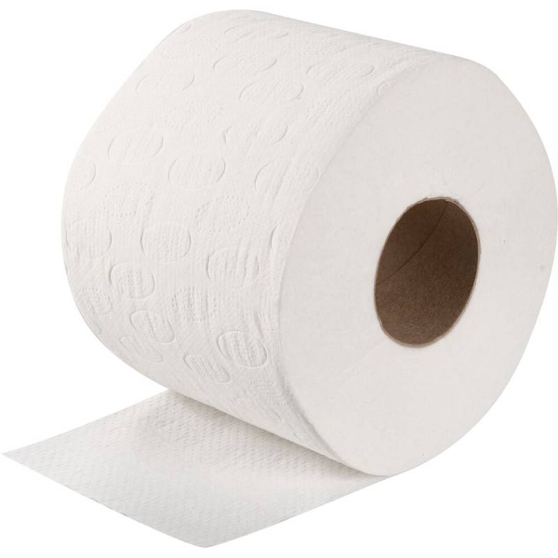Toiletpapir, ABENA Care-Ness Excellent, 3-lags, 38m x 9cm, &Oslash;12,5cm, hvid, nyfiber