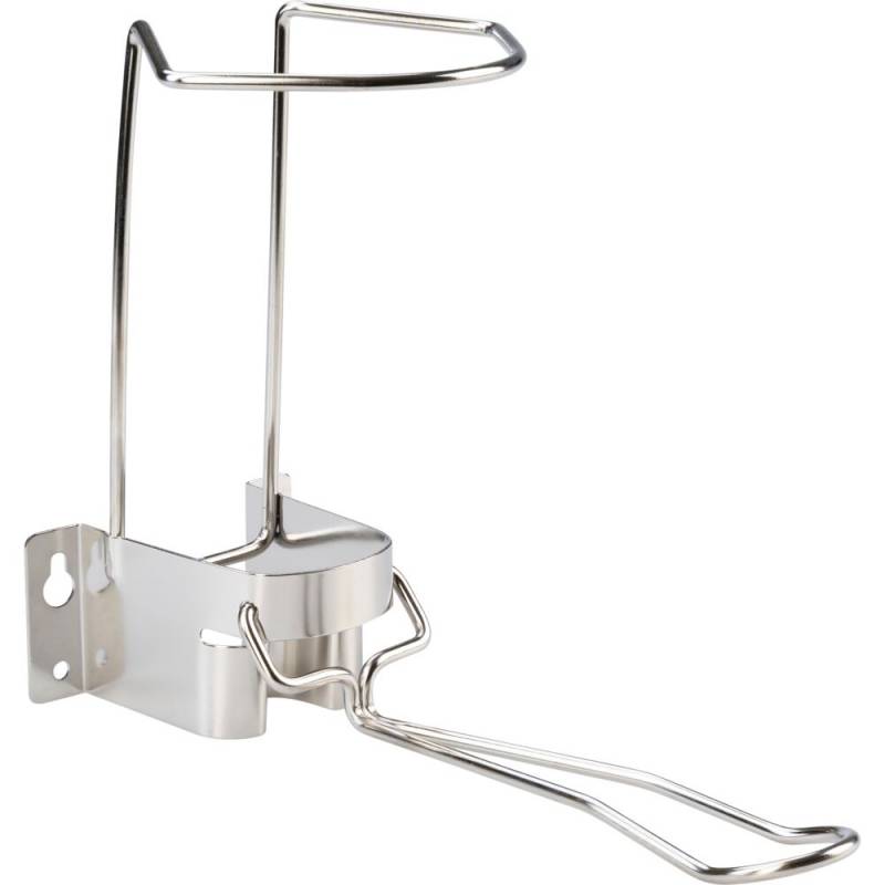 Dispenser, ABENA, 1000 ml, st&aring;l,  til stand-back flasker, med 14 cm arm
