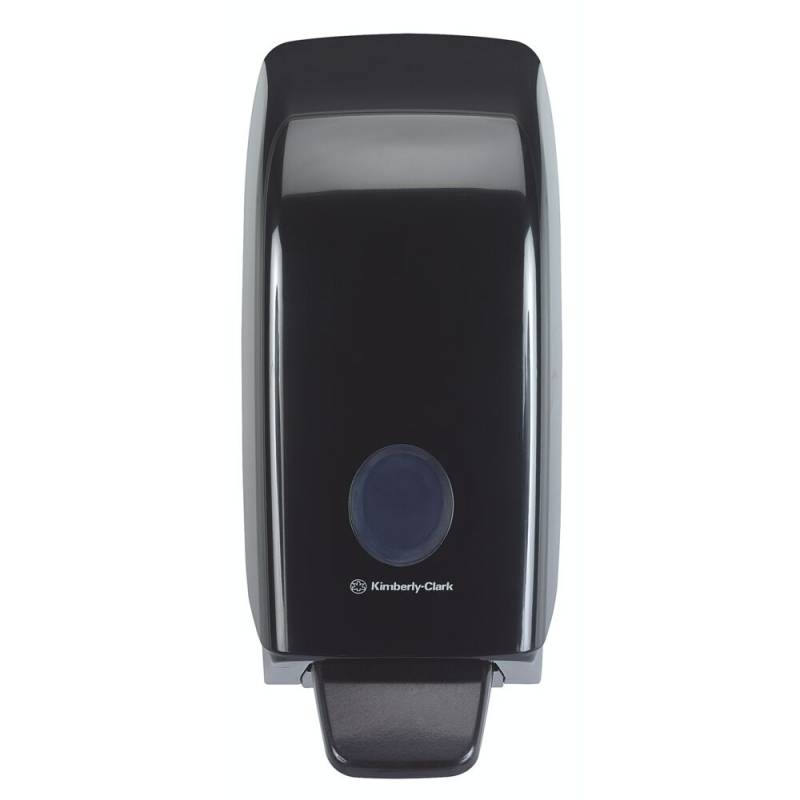 Dispenser, Kimberly-Clark Aquarius, 1000 ml, sort, plast, til s&aelig;be *Denne vare tages ikke retur*