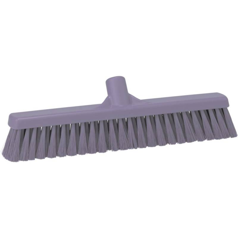 Fejekost, Vikan, lilla, polyester/PP/rustfrit st&aring;l, 41 cm, bl&oslash;d/stiv *Denne vare tages ikke retur*