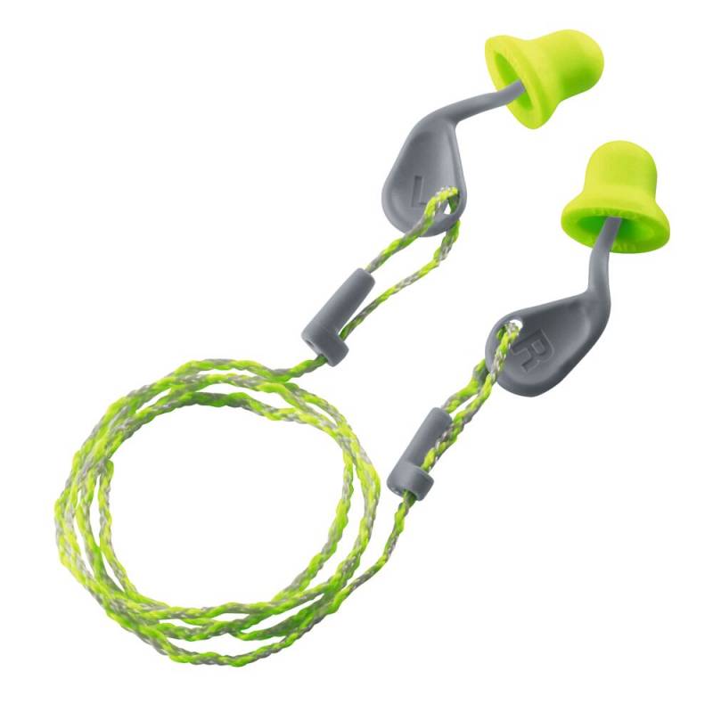 &Oslash;repropper, Uvex xact-fit, One size, gr&oslash;n, PU, SNR 26 dB