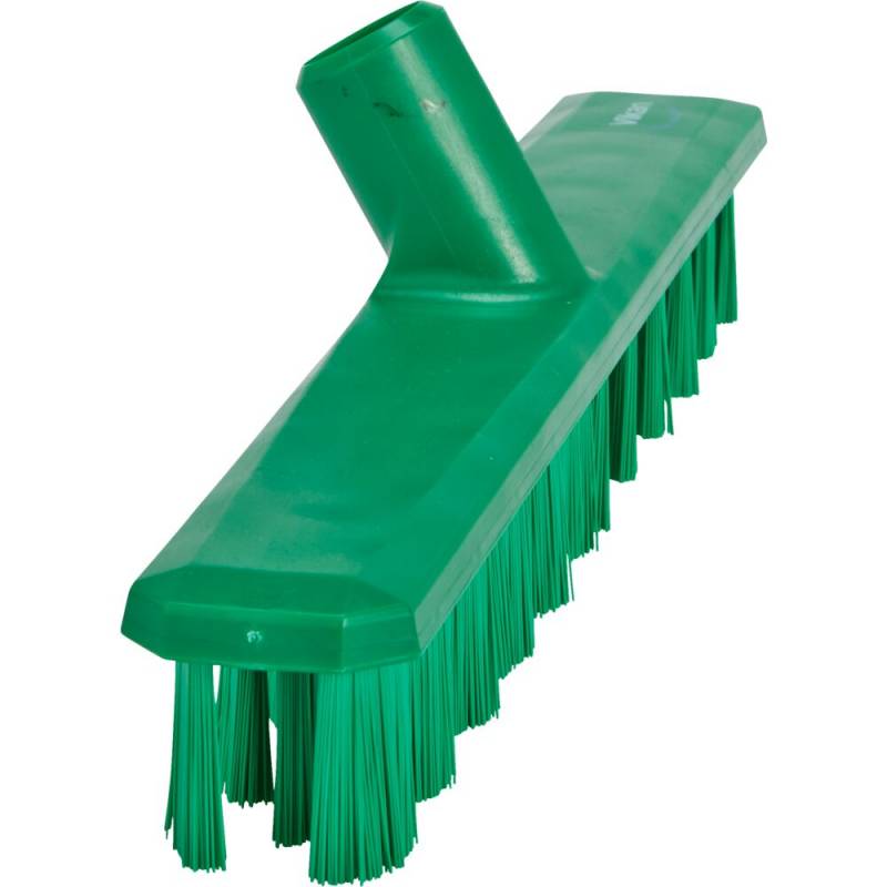 Gulvskrubbe, Vikan, 5x40x7,5cm, gr&oslash;n, glas/polyester/PP, 40 cm, stiv, UST *Denne vare tages ikke retur*
