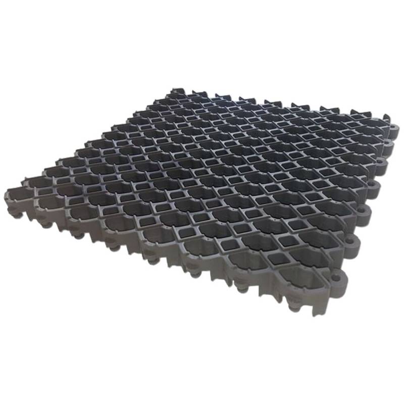 Skrabem&aring;tte, Vileda, V-Mat R-Eco, 25x25x2cm, antracit, nitril/vinyl, 50% genanvendt materiale, uden tekstilfyld *Denne vare tages ikke retur*