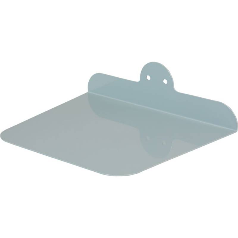 S&aelig;kkest&oslash;tte plade, Tina Trolleys Exclusive, 300x350x100mm, gr&aring;, pulverlakeret st&aring;l, til montering p&aring; reng&oslash;ringsvogn *Denne vare tages ikke retur*