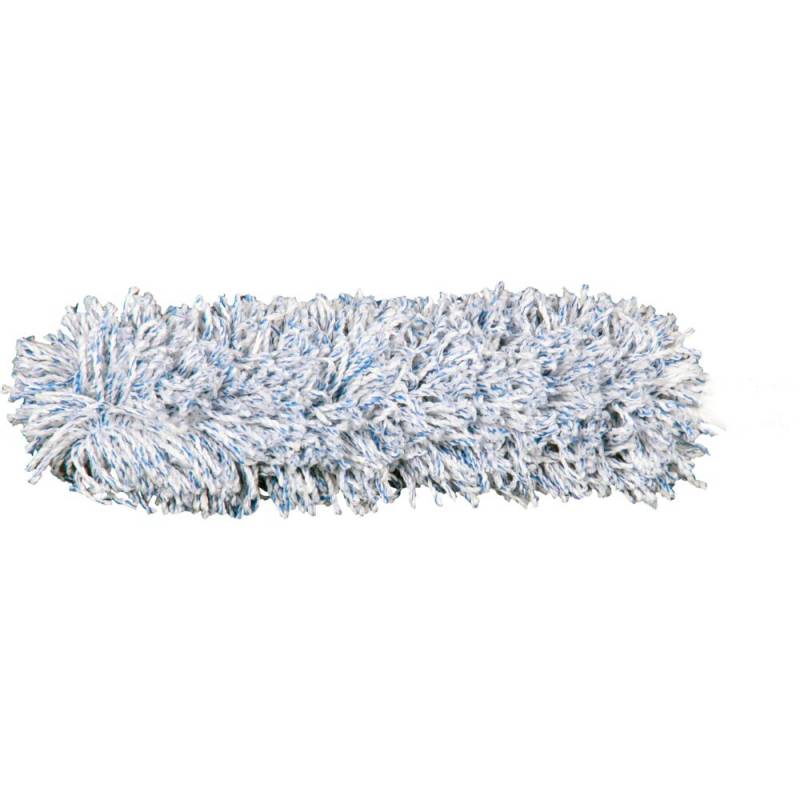 Interi&oslash;rh&aring;ndmoppe, bl&aring;, mikrofiber, 34 cm *Denne vare tages ikke retur*