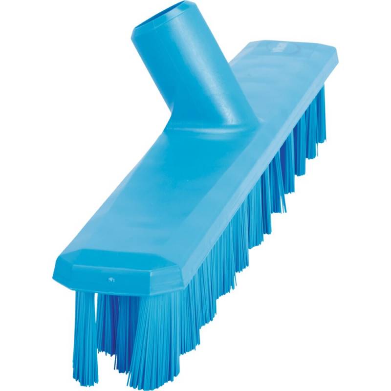 Gulvskrubbe, Vikan, 5x40x7,5cm, bl&aring;, glas/polyester/PP, stiv, UST