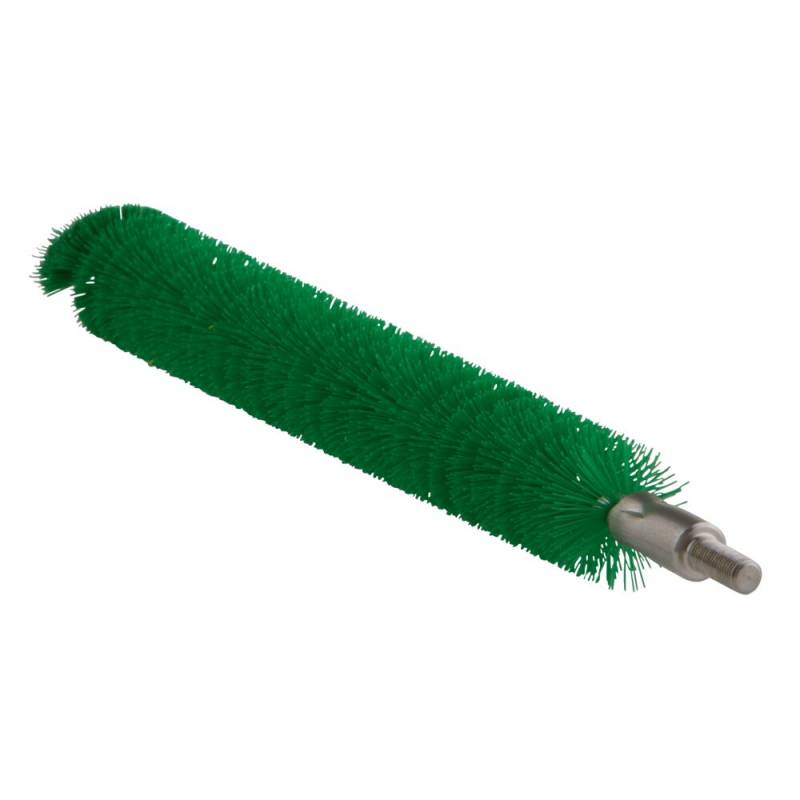 R&oslash;rrenserhoved, Vikan, 20cm, &Oslash;2cm, gr&oslash;n, polyester/PP/rustfrit st&aring;l, medium *Denne vare tages ikke retur*