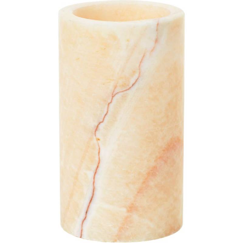 Lysestage, Duni Mineral, 70x125mm, &Oslash;70mm, beige, sten
