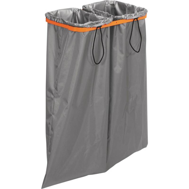 Vaskepose, Diversey TASKI, 250x250mm, 36 l, gr&aring;, plast, stor *Denne vare tages ikke retur*