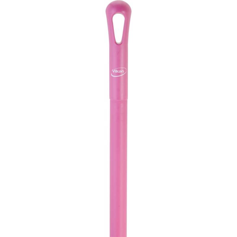 Skaft, med gevind, Vikan, 150cm, &Oslash;3,2cm, pink, glas/PP, ultra hygiejnisk *Denne vare tages ikke retur*