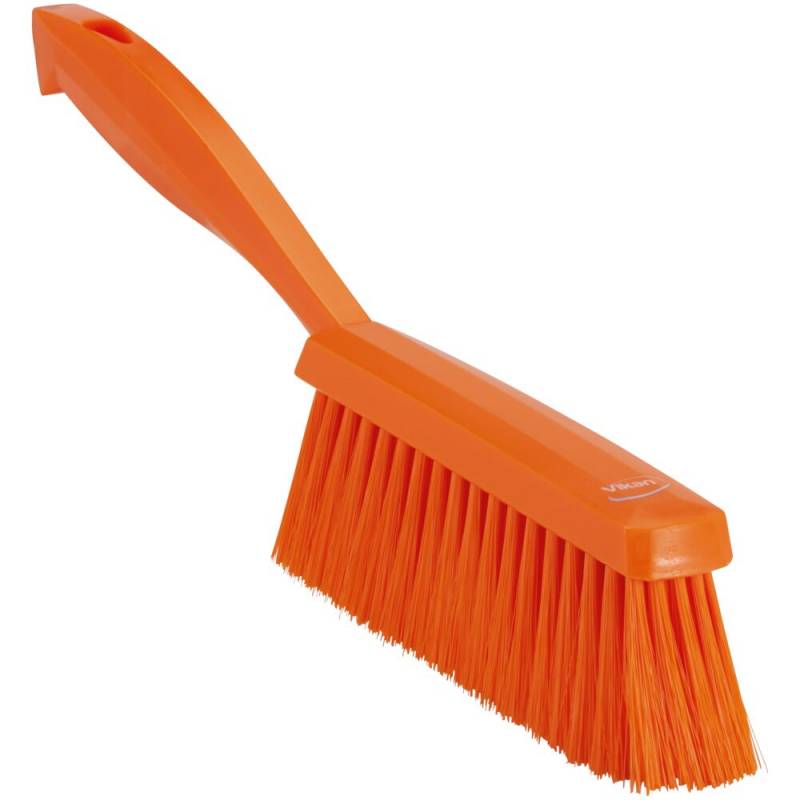 H&aring;ndkost, Vikan, 33x3,5x11cm, orange, polyester/PP/rustfrit st&aring;l, bl&oslash;d *Denne vare tages ikke retur*