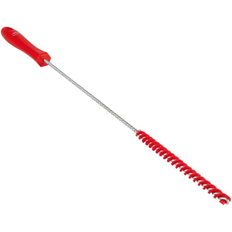 R&oslash;rrenser, Vikan, 50cm, &Oslash;1cm, r&oslash;d, polyester/PP/rustfrit st&aring;l, stiv *Denne vare tages ikke retur*