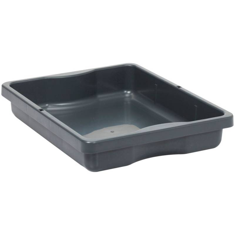 Plastbakke, Diversey TASKI, 55x44,5x10cm, gr&aring;, plast, helbakke, til opbevaring *Denne vare tages ikke retur*