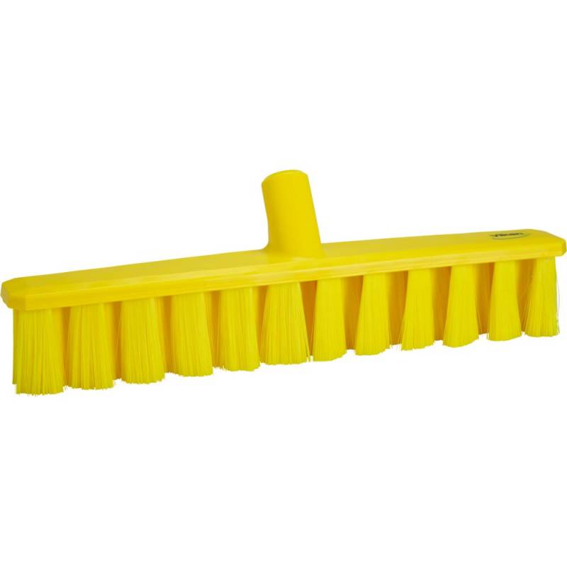 Fejekost, Vikan, gul, glas/polyester/PP, 40 cm, bl&oslash;d, UST *Denne vare tages ikke retur*