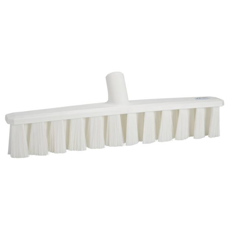 Fejekost, Vikan, hvid, glas/polyester/PP, 40 cm, bl&oslash;d, UST *Denne vare tages ikke retur*