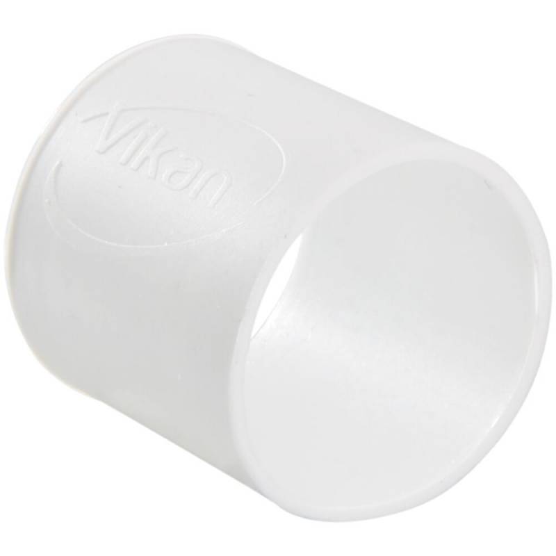 Farvekodningsb&aring;nd, til skaft, Vikan, &Oslash;26mm, hvid, gummi/silikone *Denne vare tages ikke retur*