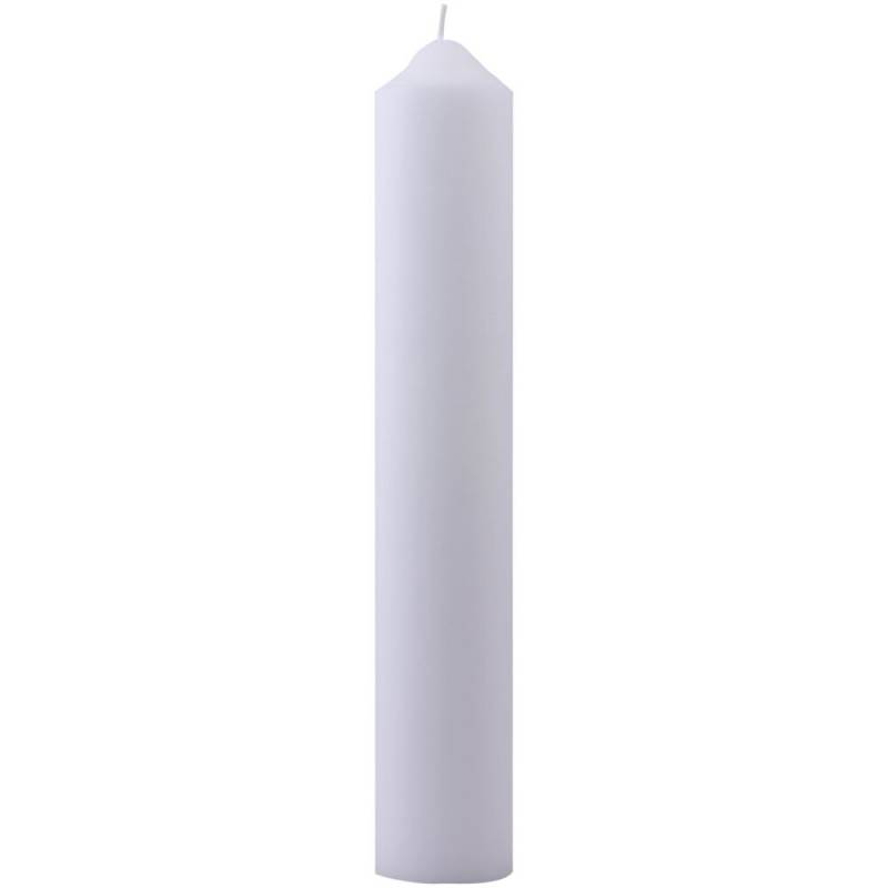 Dekorationslys, 30cm, &Oslash;5cm, hvid, 46 timer *Denne vare tages ikke retur*