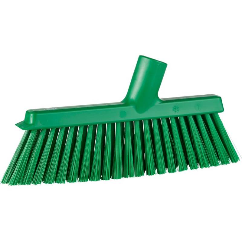 Fejekost, Vikan, gr&oslash;n, polyester/PP/rustfrit st&aring;l, 25 cm, medium *Denne vare tages ikke retur*
