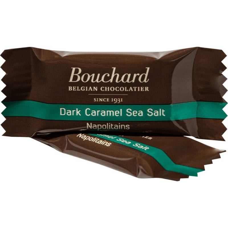 Chokolade, Bouchard, m&oslash;rk karamel havsalt, 5 g