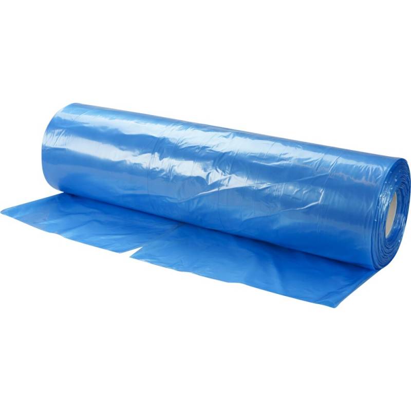 Foringspose, C-fold, bl&aring;, LDPE/virgin, 1300/525x2000mm, Pallepose *Denne vare tages ikke retur*