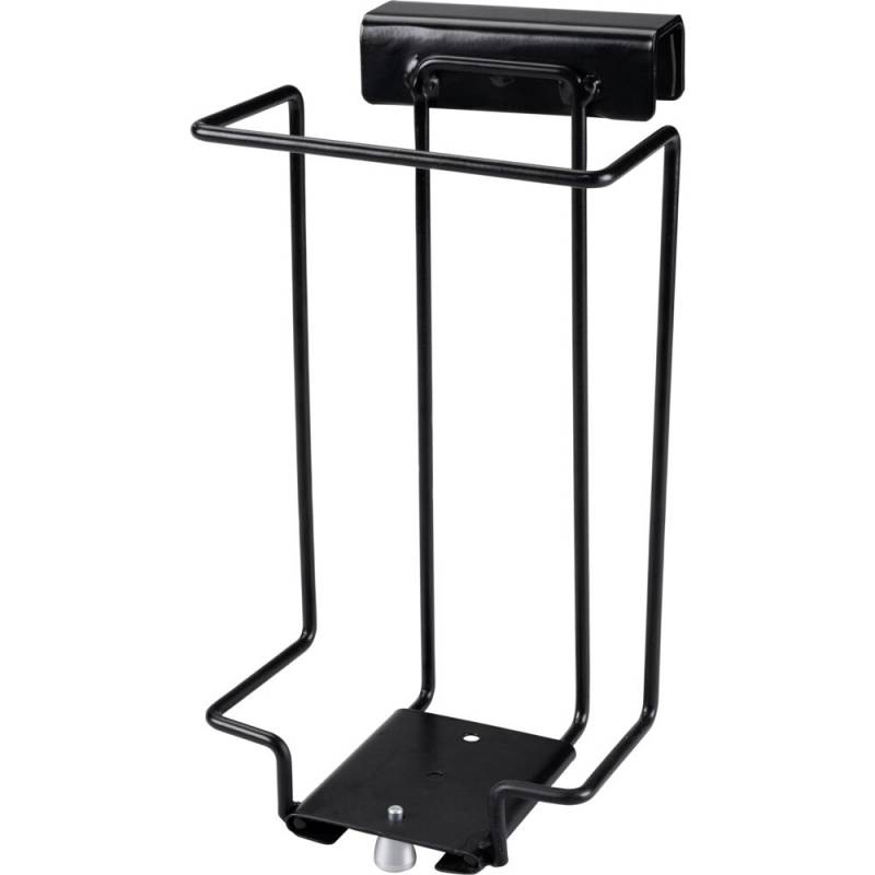 Handskeholder, 13x25,5x13cm, sort, metal, justerbar, til 1 pakke