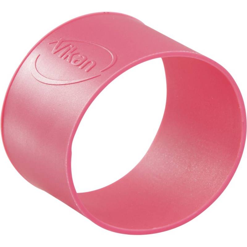 Farvekodningsb&aring;nd, til skaft, Vikan, &Oslash;40mm, pink, gummi/silikone *Denne vare tages ikke retur*