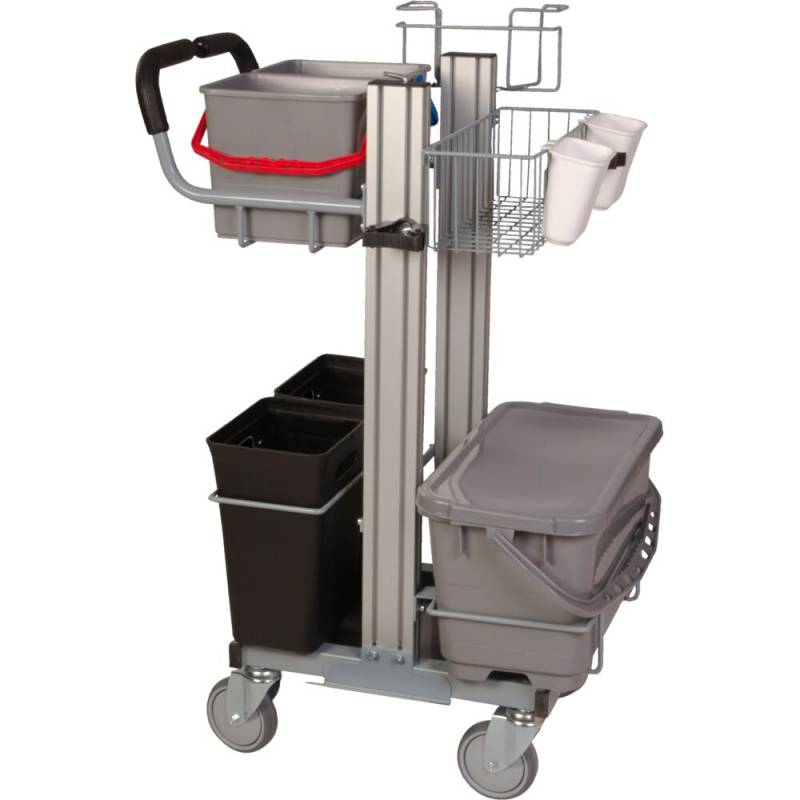 Reng&oslash;ringsvogn, Tina Trolleys, Exclusive, 75x59x114,5cm, aluminium/st&aring;l, lille, standard *Denne vare tages ikke retur*