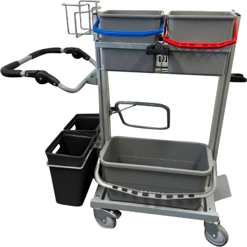 Reng&oslash;ringsvogn, Tina Trolleys, Exclusive, 110x56x111cm, aluminium/st&aring;l, mellem, standard