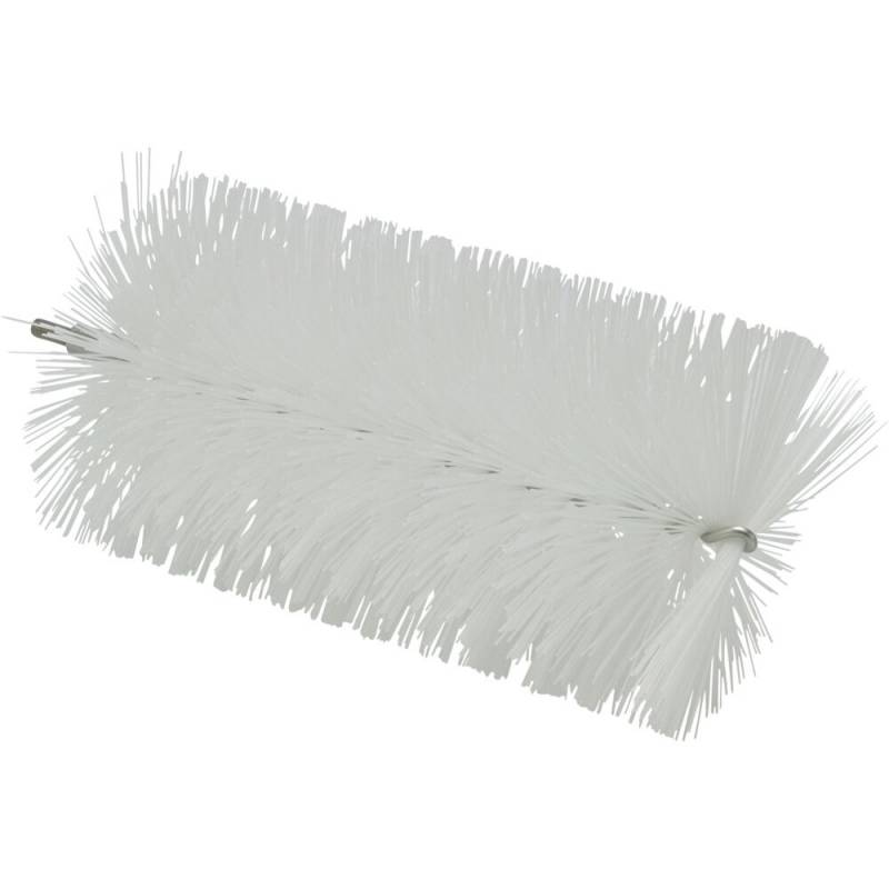 R&oslash;rrenserhoved, Vikan, 20cm, &Oslash;9cm, hvid, polyester/PP/rustfrit st&aring;l, medium *Denne vare tages ikke retur*