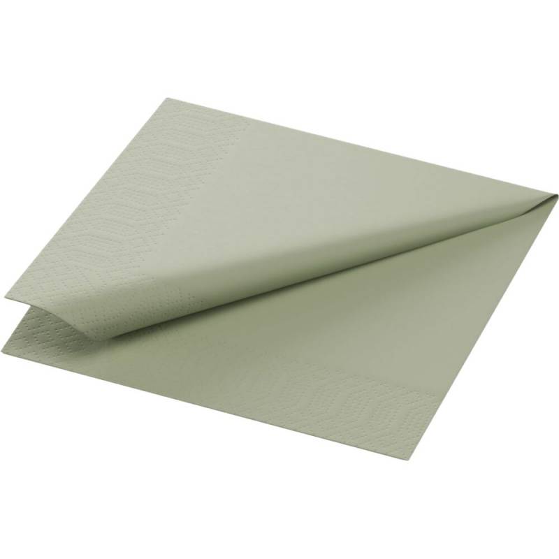 Kaffeserviet, Duni, Winter Greenery, 3-lags, 1/4 fold, 24x24cm, pistacie, nyfiber *Denne vare tages ikke retur*