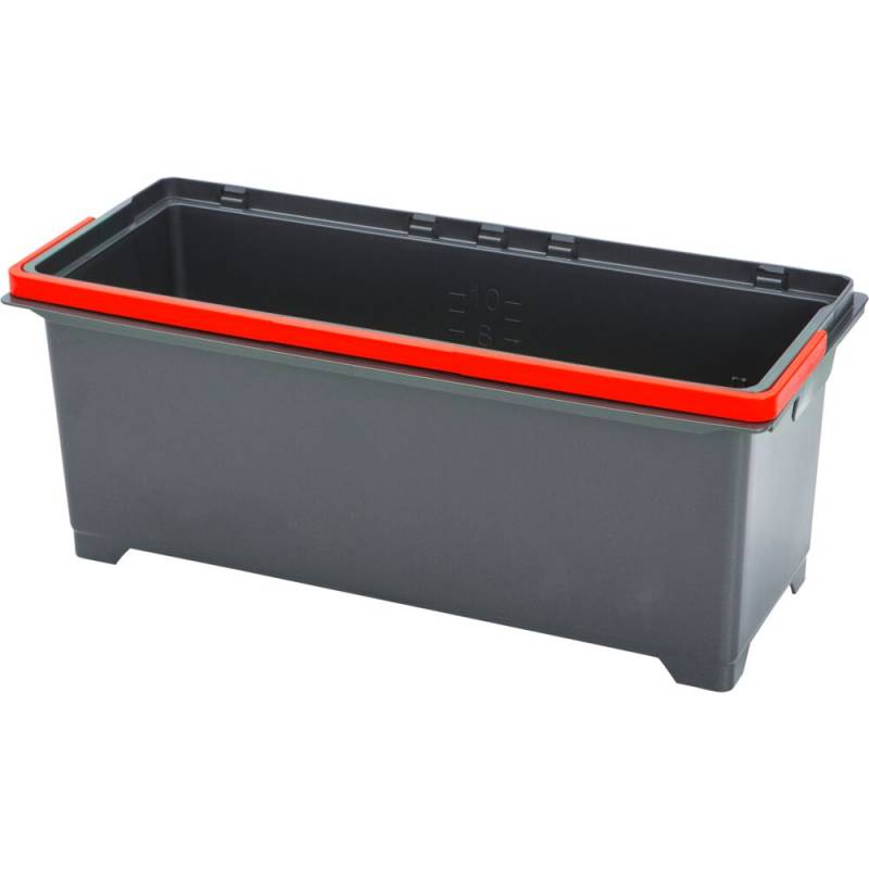 Moppeboks, Vileda Equipe, 50x22x21cm, 10 l, r&oslash;d, 70% genanvendt plast *Denne vare tages ikke retur*