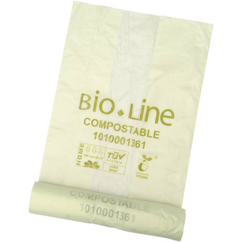 Biopose, ABENA Bio-Line, 15 l, transparent gr&oslash;n, 45x45cm