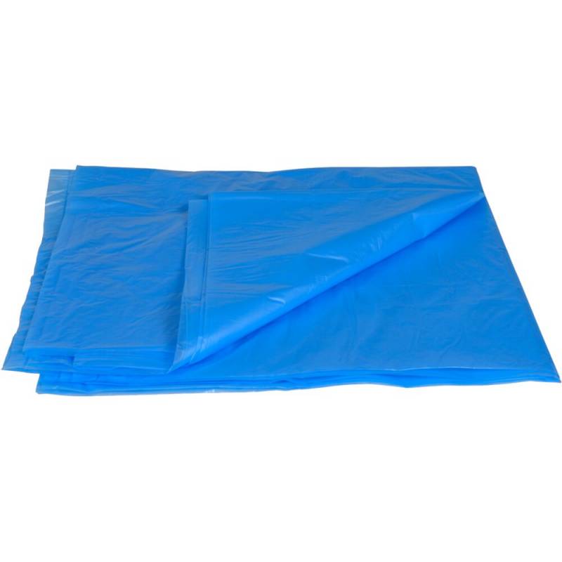 Foringspose, 40 l, bl&aring;, HDPE/virgin, 630/200x630mm, 1/2GN