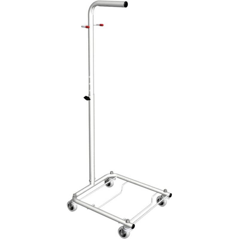 Spandvogn, NMF Vindy Mini, rustfrit st&aring;l, m. 4 hjul