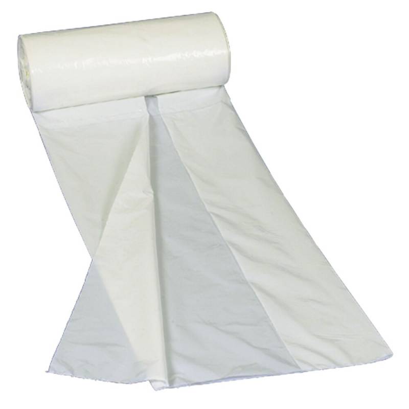 L&aring;gpose, 6 l, hvid, LDPE/virgin, 30x35cm