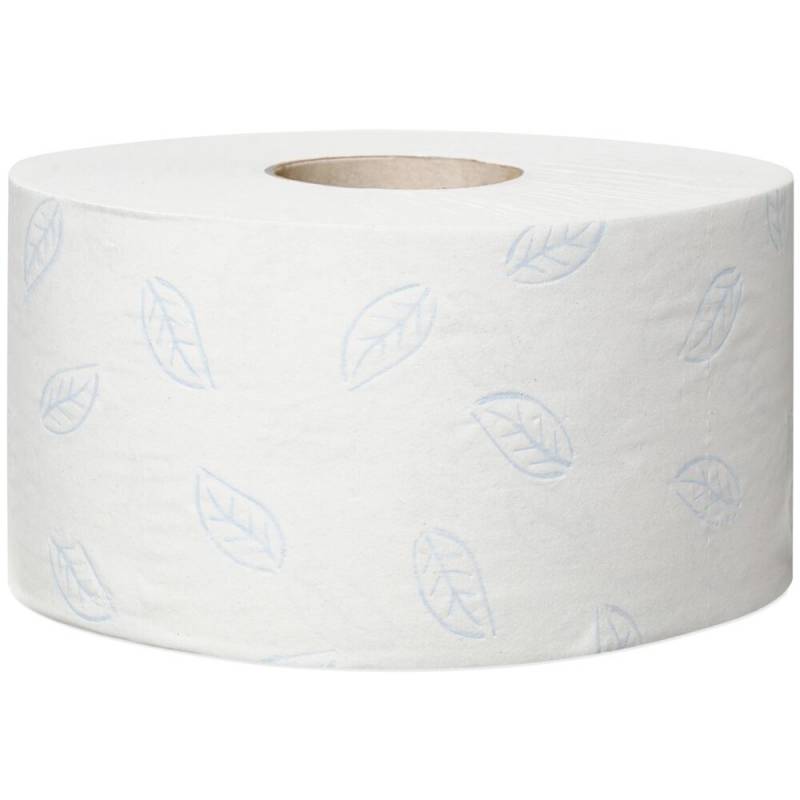Jumborulle, Tork T2 Premium, 2-lags, Mini, 170m x 9,7cm, &Oslash;18,8cm, hvid, genanvendt papir