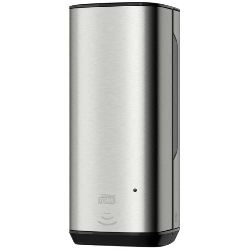 Dispenser, h&aring;ndfri, Tork S4, 1000 ml, gr&aring;, rustfrit st&aring;l