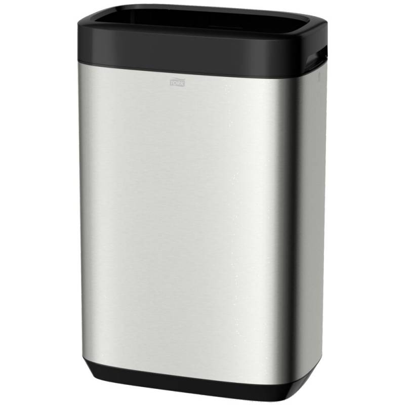 Affaldsspand, Tork B1, st&aring;l, rustfrit st&aring;l, 50 l