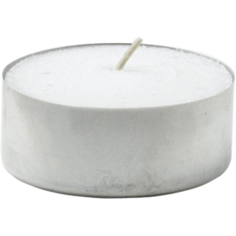 Fyrfadslys, Emotion, 2cm, &Oslash;3,7cm, hvid, 8 timer, paraffin
